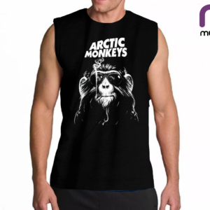 Playera Artick Monkeys Negra Muy mío sin mangas Muy mío