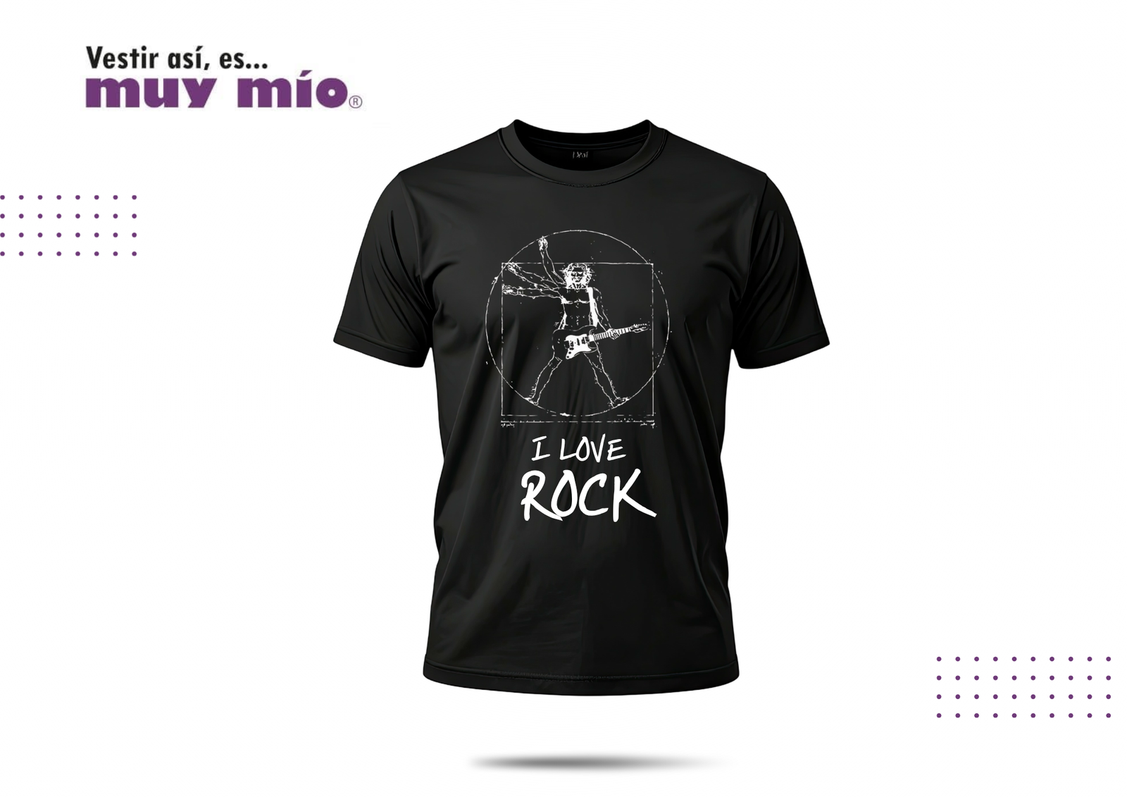 Playera Muy Mío Ilove Rock